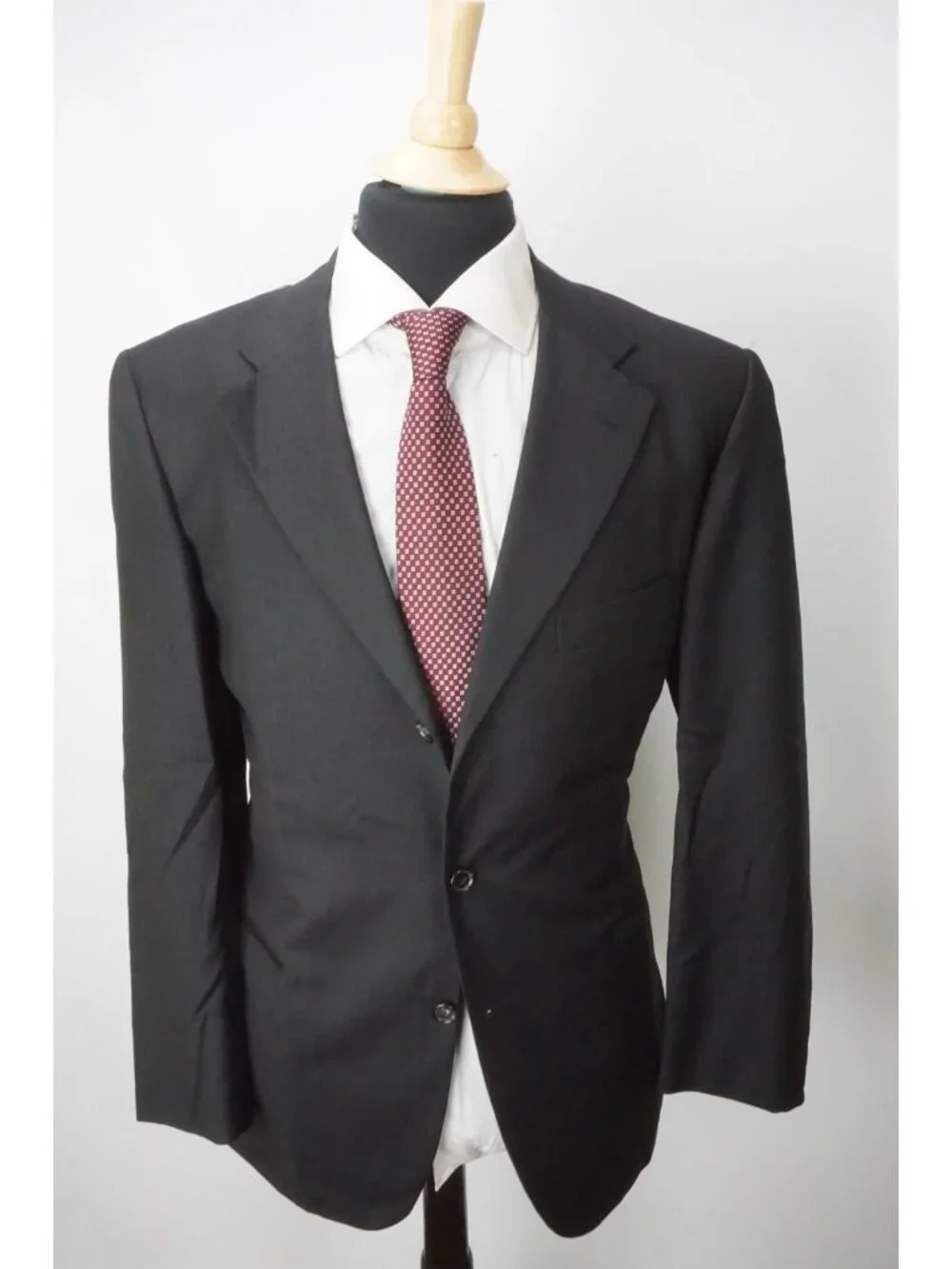 Raffaele Caruso Loro Piana S120s Wool  Gray 2Pc Suit Jacket Pant 44R BRAND NEW